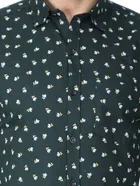 Cotton Blend Printed Shirt for Men 