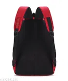 Polyester Backpack Bag, Red