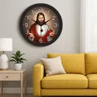 Jesus Analog Wall Clock, Medium [11" × 11"], Plastic 
