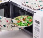 Craftal Heat Resistant Non-Slip Oven Mitts Gloves 