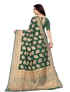 Organza Zari Woven Saree for Women 