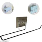 Stainless Steel Wall Mounted Tissue Paper & Towel Holder 