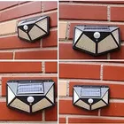 LED Bright Outdoor Security Light with Motion Sensor, Multicolor