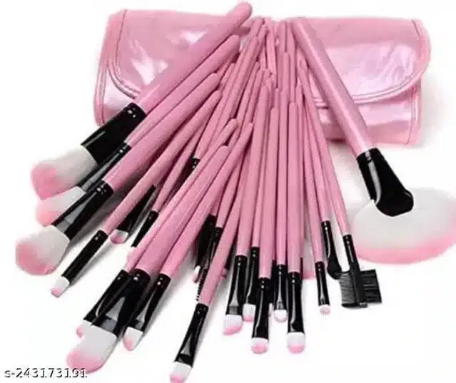 Premium Makeup Brushes (Multicolor, Set of 24)