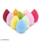 Silicone Makeup Blenders (Multicolor, Pack of 10)
