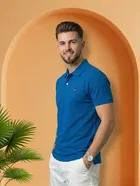 Solid Polo T-shirt for Men 