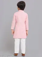 Cotton Blend Kurta with Pyjamas for Boys 