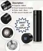 LED Temperature Display Vacuum Insulated Stainless Steel Water Bottle 