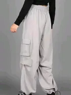 Polyester Cargo Pant for Women 