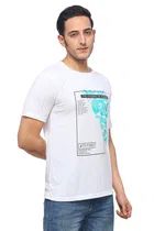 Round Neck Printed T-Shirt for Men 