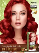 Neeta Professional Fashion Permanent Hair Color (Flame Red, 100 g)