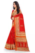 Silk Printed Saree for Women 