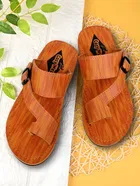 Sandals for Men (Rust, 6)