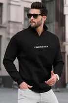 Fleece Printed Hoodie for Men 