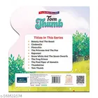BOOKFORD Fairy Tale Shaped Board Book | Beauty and the Beast, Rapunzel, and Tom Thumb | for kids | fairy tales for kids | board book | story book | 