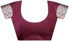 Silk Woven Design Saree for Women, Maroon 