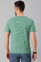 Round Neck Printed T-Shirt for Men 