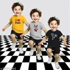 Cotton Blend Printed Clothing Set for Boys, Multicolour, Pack Of 3 