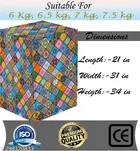 KANUSHI Industries® Washable & Dustproof Top Load Semi Automatic Washing Machine Cover 