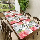 PVC Printed Dining Table Placemats 