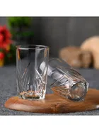 Afast Crystal clear Glass Water Glasses Set of 
