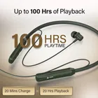 Aroma NB124 Avenger Upto 100 Hours Playtime*,ENC, Voice Changer Fast Charging Neckband Bluetooth 