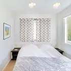 Sheer Floral Printed Brown Window Curtain 5ft Pack of 1