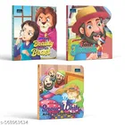 BOOKFORD Fairy Tale Shaped Board Book | Beauty and the Beast, Snow White, and Tom Thumb | for kids | fairy tales for kids | board book | story book | 