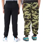 Cotton Blend Regular Fit Trackpants for Boys & Girls 