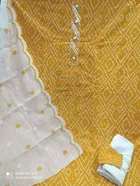 Cotton Slub Unstitched Dress Material for Women 