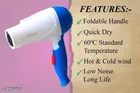 Plastic Hair Dryer with Straightener 