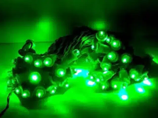 LED String Lights (Green, 15 m)