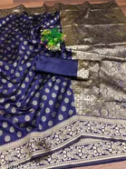 Banarasi Silk Zari Woven Saree for Women 
