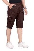 Cotton Solid Capri for Men 