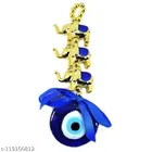 Three Elephant Evil Eyes Wall Hanging 