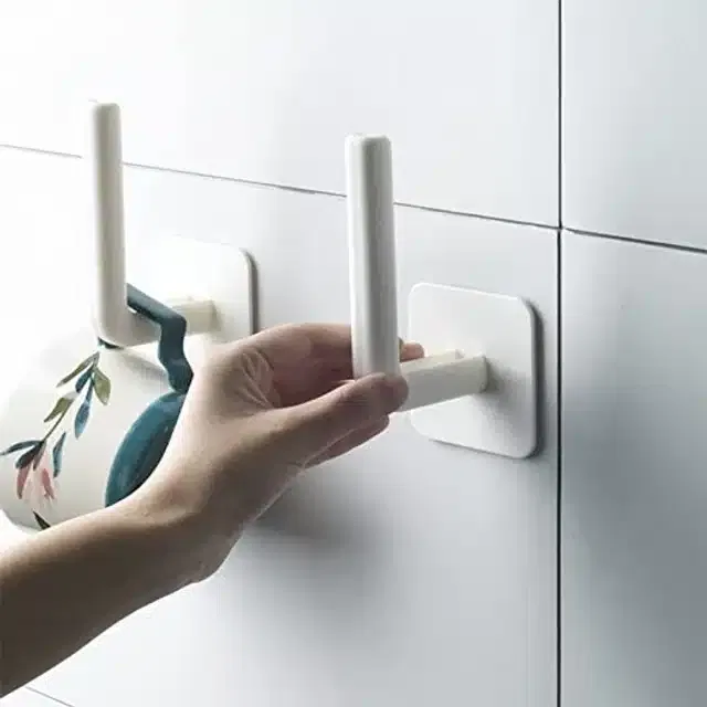 Wall Mounted Roll Paper Racks for Kitchen & Bathroom (Multicolor)