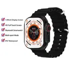 TecSox Ultra 9 Bt Calling, Touchscreen, Smart Watch [Black Strap]