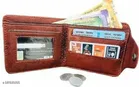 Faux Leather Wallet for Men 