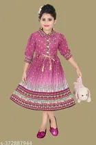 Chiffon Frock for Girls 