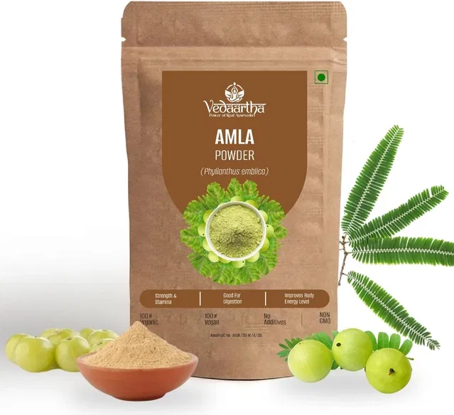 Vedaartha Amla Powder, Pack of 1 (50 g)