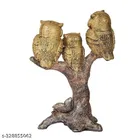 Resin Handcrafted Owl Showpiece 