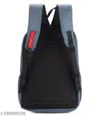 Fabric Backpack Bag, Blue