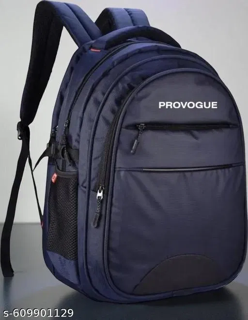 Polyester Backpack for Men & Women, Blue