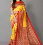 Art Silk Printed Saree for Women 