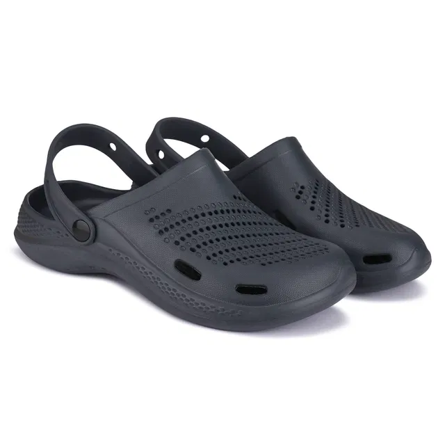 Clogs for Men (Black, 10)