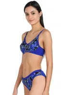 Pibu वीमेन कॉटन ब्रा पैंटी सेट 