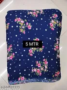 Crepe Kurti Fabric for Women 