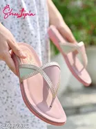 Synthetic Comfort Flat Sandals for Women 