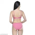 Polycotton Bra with Panty for Women 