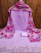 Embroidered Unstitched Suit for Women 